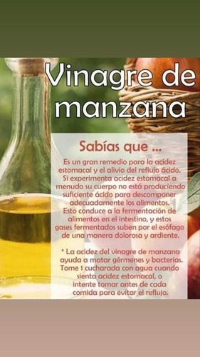 Vinagre De Manzana Organico 5 Litros