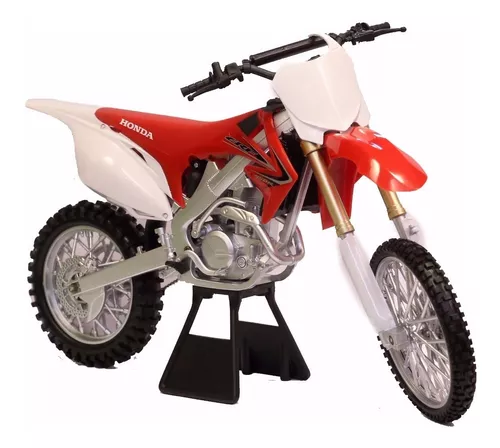 Moto de Ferro Trilha Miniatura Honda CRF 450R 1:6 na Caixa New-Ray -  Miniaturas de Motos - Magazine Luiza