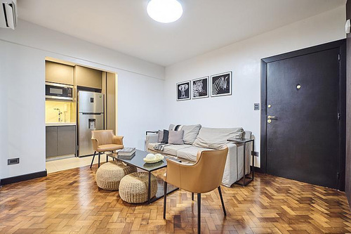 Departamento 2 Ambientes Reciclado Impecable Luminoso Apto Profesional En Recoleta