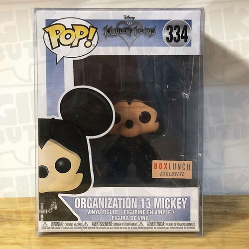 Organization 13 Mickey 334 Funko Pop Exclusivo De Boxlunch
