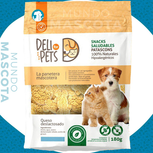 Snacks Perro Deli For Pets Sabor Queso Deslactosado