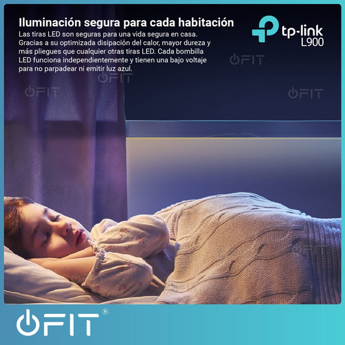 Imagen 7 de 10 de Tira De Luz Led Wi-fi Rgb 5mts Inteligente Streaming Tp-link