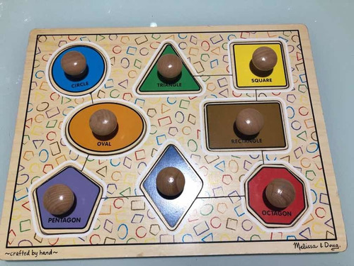 Juego Didáctico De Figuras Geométricas Melissa And Doug (Usado)