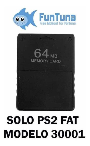 Memory Card Con Funtuna (freemcboot Y Opl) Ps2 Fat Mod 30001 (Reacondicionado)
