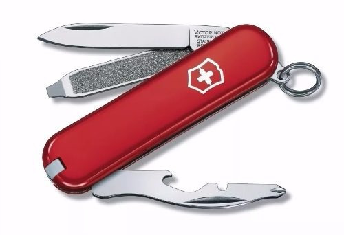 Imagen 1 de 5 de Cortaplumas Victorinox Rally Roja 9 Usos Modelo 0.6163