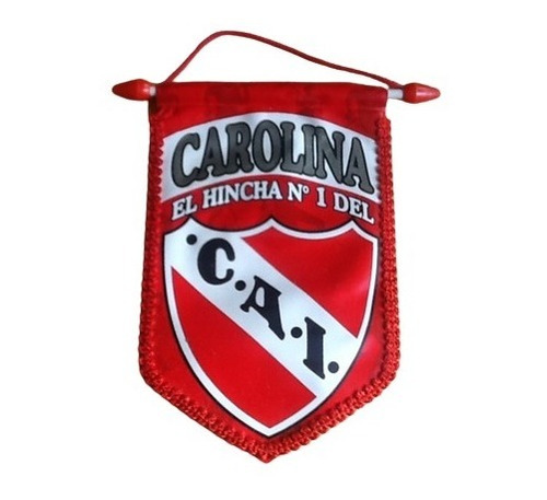 Independiente Banderin Con Nombre Carolina No Hay Otros