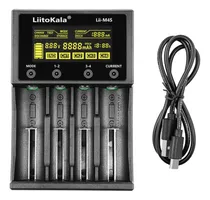 Comprar Carregador De Pilha E Bateria Inteligente Liitokala Lii-m4s