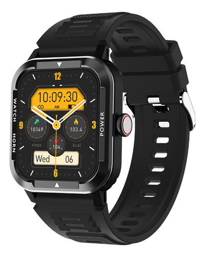 Smartwatch Con Pantalla Grande De 1.91 Pulgadas Y Pantalla D Color De La Caja Negro