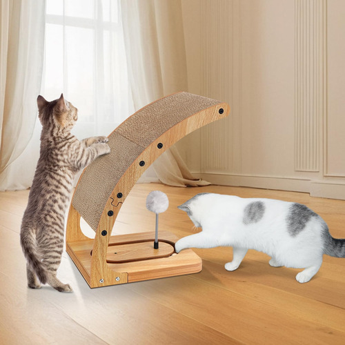 Rolufy Cat Scratcher, Almohadilla De Rastro De Gato De Forma