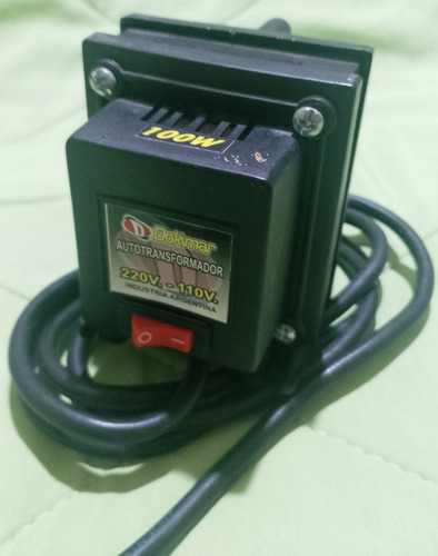 Transformador 220v-110v 100w (Usado)