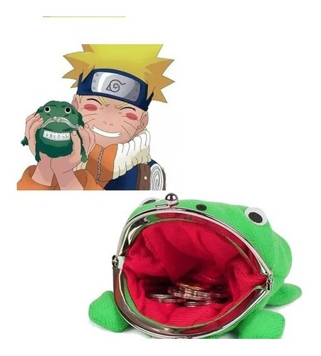 Bolsa Porta Moeda Sapo Naruto Shippuden  Anime Importada