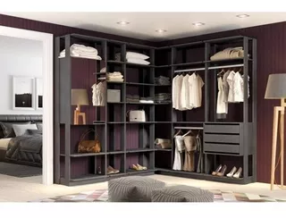 Módulo Closet 2 Portas 3 Gavetas Clothes Be Gcwt