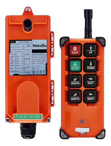 F21-e1b Botoeira Pendente Sem Fio / Controle Remoto 220v!