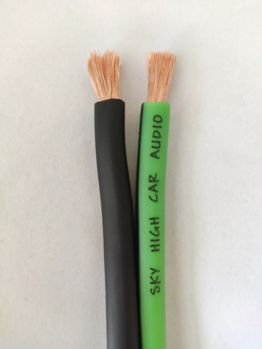 3 Metros De Cable Calibre 8 Duplex 100% Cobre Sky High Nuevo (Usado)