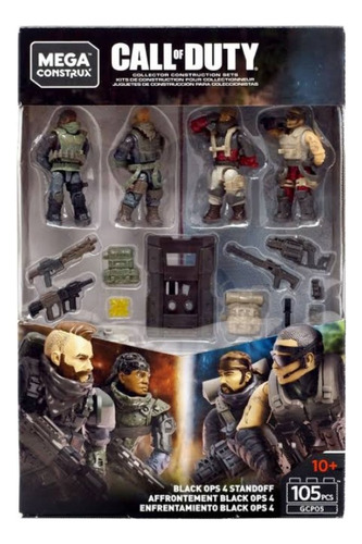 Black Ops 4 Mega Construx Cantidad De Piezas 105