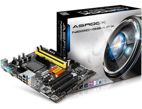 Placa-mãe Asrock N68c-GS4 Fx Light Blue