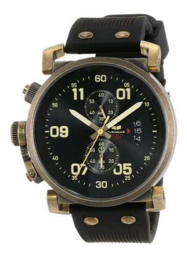 Vestal Hombres De Obcs006  Uss Observador  Reloj De Acero In