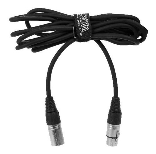 Cable Para Microfono Canon Canon Xlr Dmx 3 Mts Moon Ce3cc