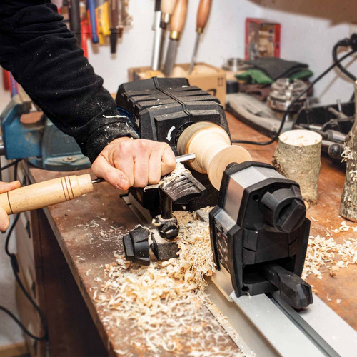Torno Para Madera Velocidad Variable 550w - Scheppach