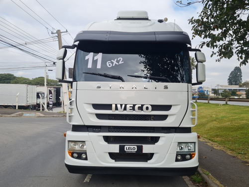 Imagem 12 de 19 de Iveco Stralis 460 6x2 Ano 2011 Teto Alto Sem Arla E S10