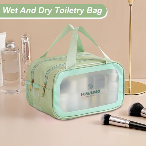 W, Bolsa Aseo Viaje Bolsa Maquillaje Viaje MĂșltiple J