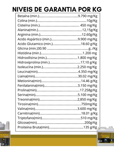 Hemolitan 5l + Glicopan 5l Performance Horse Equino Liquido