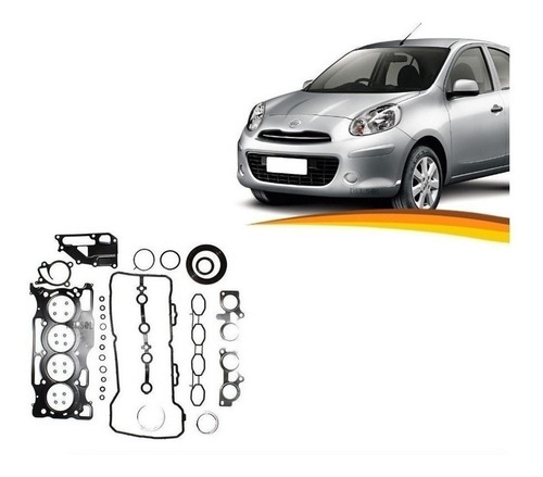 Kit Empaquetadura Nissan March 1.6 2012 / 2015 Hr16d