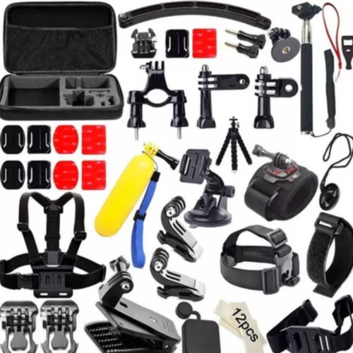 Maleta Kit 59 Piezas En 1 Accesorios Todo Gopro 8/9/10/11/12