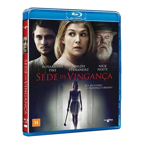 Blu Ray Sede De Vingança Nick Nolte (lacrado)