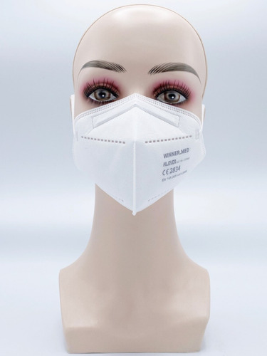 50 Máscaras Kn95 5 Camadas Proteção N95 Ppf2 C/ Anvisa