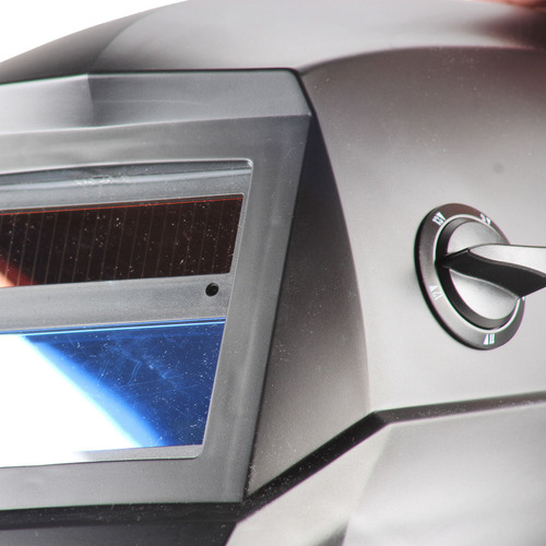 Careta Para Soldar Electrónica Con Amplia Ventana