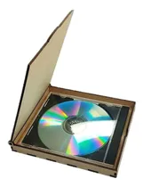 Comprar 5 Cajas Porta Estuches Para Cd O Dvd En Mdf