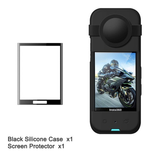 Paquete De 3 Micas Protector Pantalla Para Insta360 X3 Hd