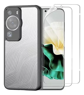 Funda Para Huawei P60 Pro Carcasa Transparente + Mica