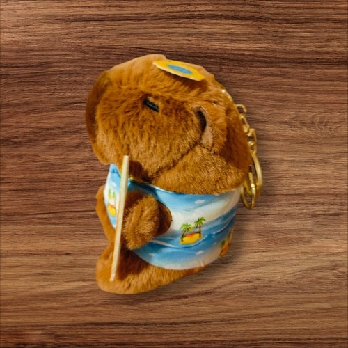 Llavero Capybara Peluche Playa Surf Varios Modelos