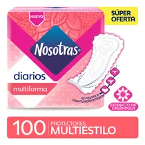 Comprar Protectores diarios Nosotras Protectores multiestilo Regular 100 u