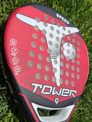 Imagen 5 de 9 de Paleta De Padel Paddle Tower Speed 2021 Pro - 6 Cuotas