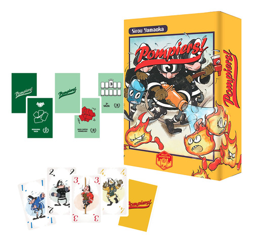 Pompiers Bombeiros E Cartas Estratégia Agilidade Board Game
