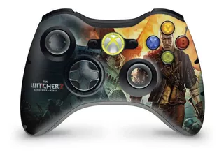 Skin Para Xbox 360 Controle Adesivo The Witcher 2