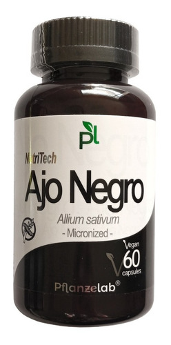 Ajo Negro  60 Cápsulas Veganas Laboratorio Pflanzelab