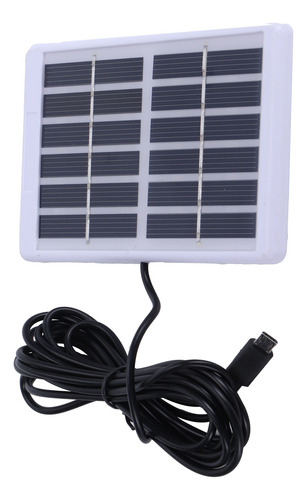 1.2w Panel Solar 6v Con Micro Usb Port Policristalina
