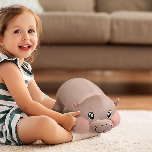 Mz Mz Peluche De Hipopótamo Hipopótamo De Peluche Almohada