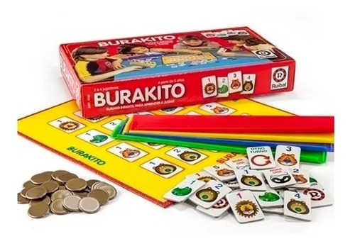 Burakito Burako Juego De Mesa Infantil Niños Ruibal 