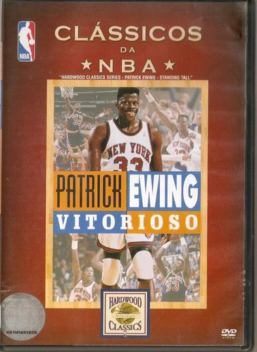 Dvd Patrick Ewing Vitorioso Clássicos Da Nba - Documentário