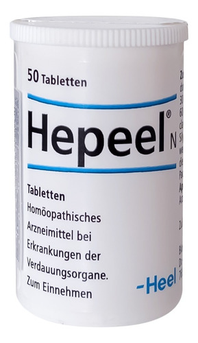 Homeopático Hepeel 50 Tabletas - Unidad a $87900