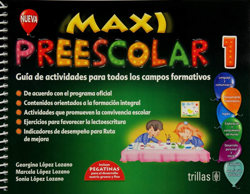 Maxi Preescolar 1 Guía De Actividades Para Todos Trillas