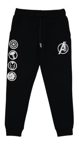 Pantalon De Buzo Niño Marvel Letra A Avengers