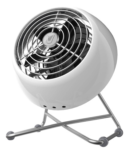 Ventilador De Escritorio Vfan Diseño Clasico Blanco