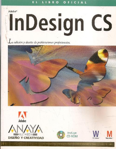 Libro Adobe Indesing Cs El Libro Oficial De Ediciones Anaya