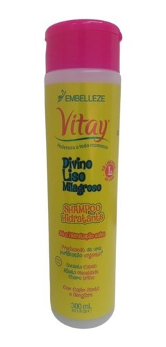 Shampoo Hidratante Divino Liso 300ml